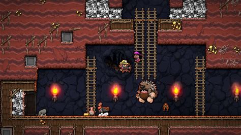 Spelunky 2 - Ett Roguelike-äventyr Fyllt Med Fällor och Underliga Vänner!